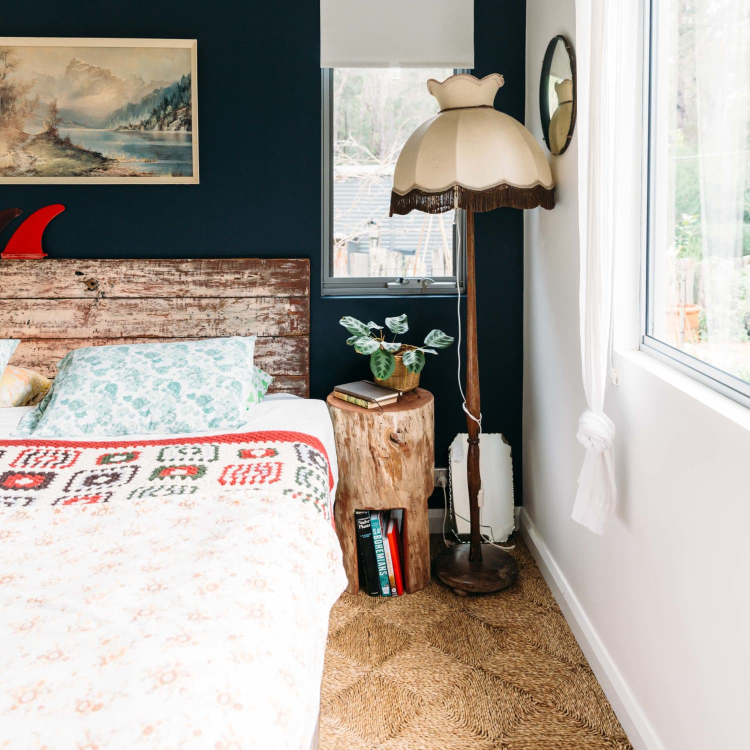 Bedside table sale narrow space